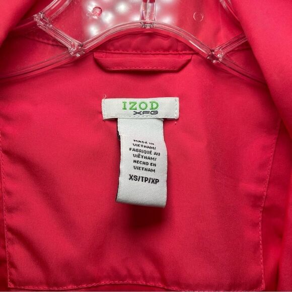 Pink Izod Rain Jacket - Picture 2 of 5